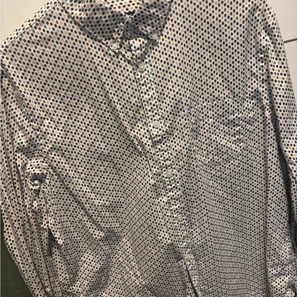 Express Men's White Dress Shirt
